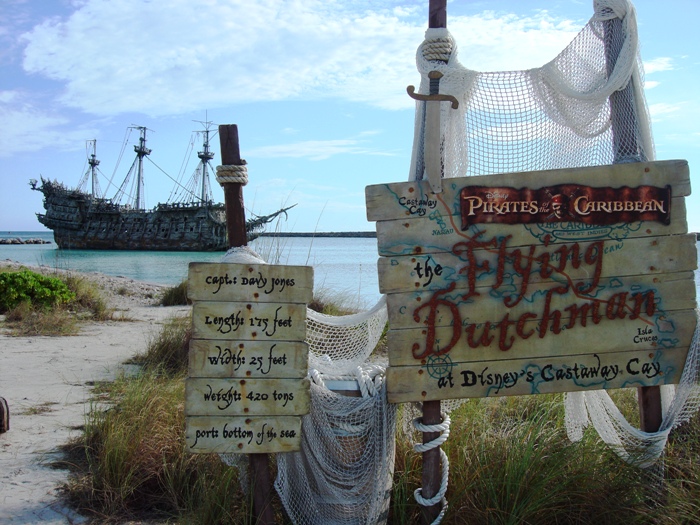 The Flying Dutchman from Pirates of the Caribbean