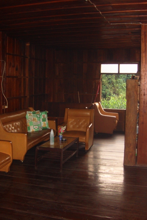 Living room of Thai home