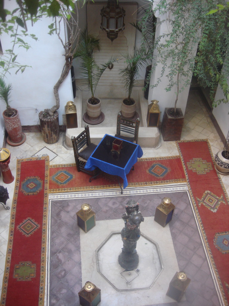 Courtyard of Riad Dar Eliane