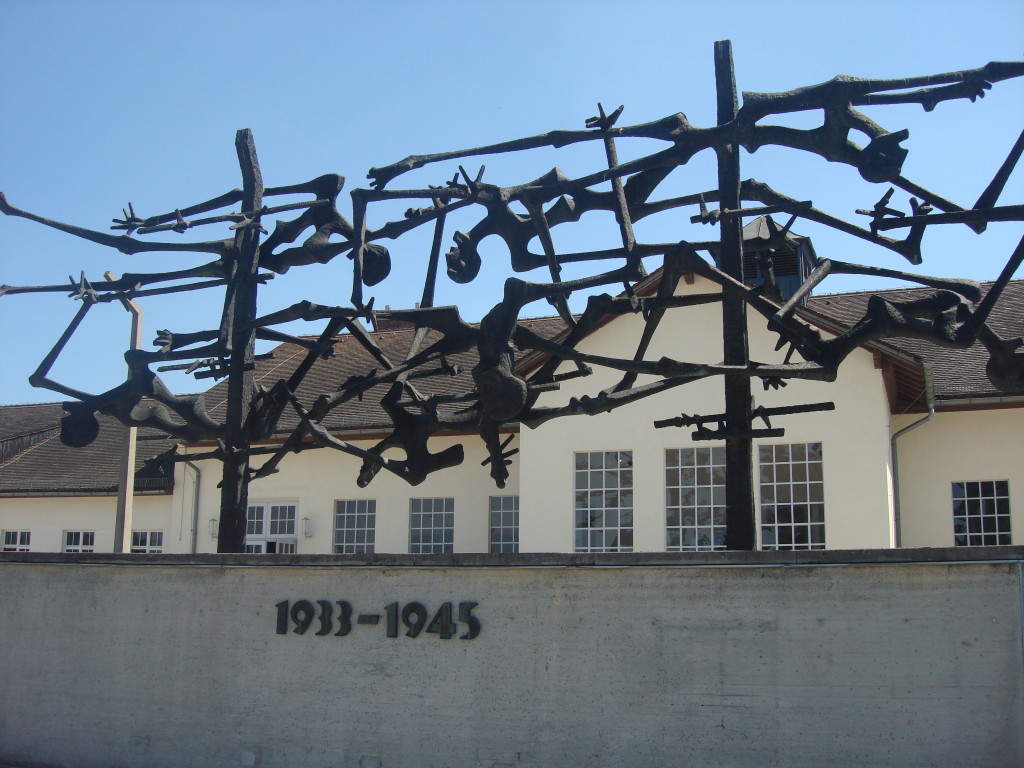 Memorial at Dachau which operated from 1933-1945
